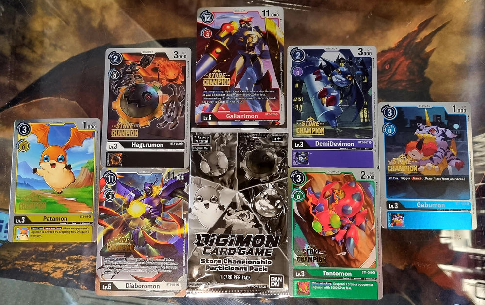Digimon Store Championship Event 1pm 04/12/21