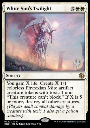 White Sun's Twilight (Promo Pack) [Phyrexia: All Will Be One Promos]