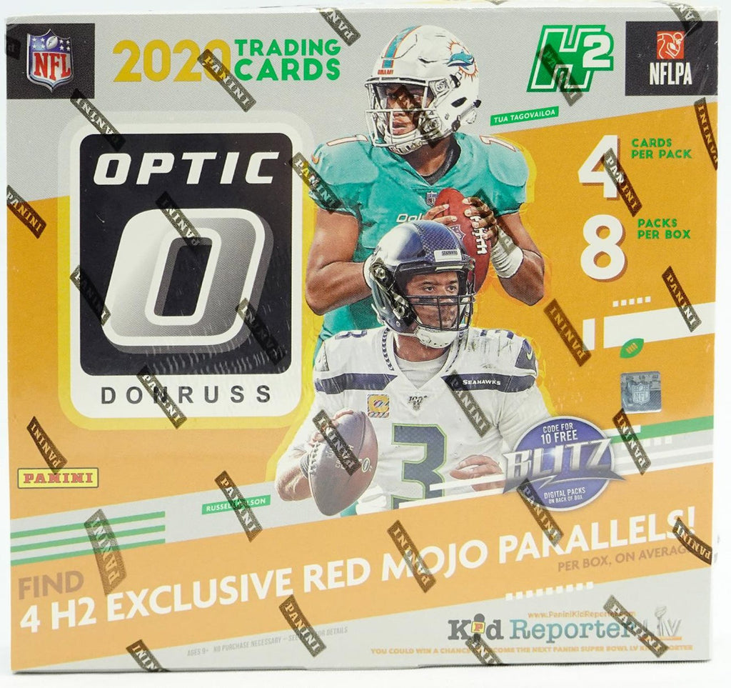 Panini Donruss Optic 2020 Football Hobby Hybrid H2 Box