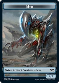 Myr (007) // Shapeshifter Double-sided Token [Double Masters]