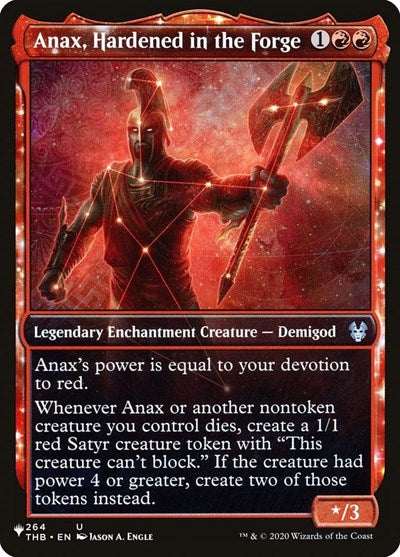 Anax, Hardened in the Forge [The List]