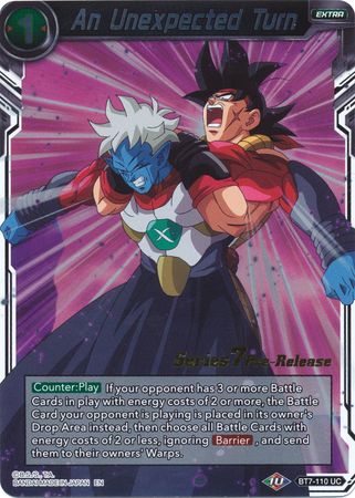 An Unexpected Turn (BT7-110_PR) [Assault of the Saiyans Prerelease Promos]