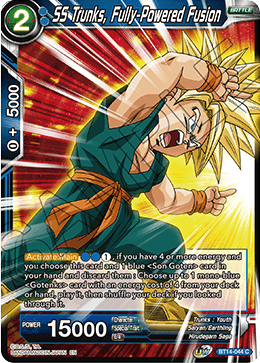 SS Trunks, Fully-Powered Fusion (BT14-044) [Cross Spirits]