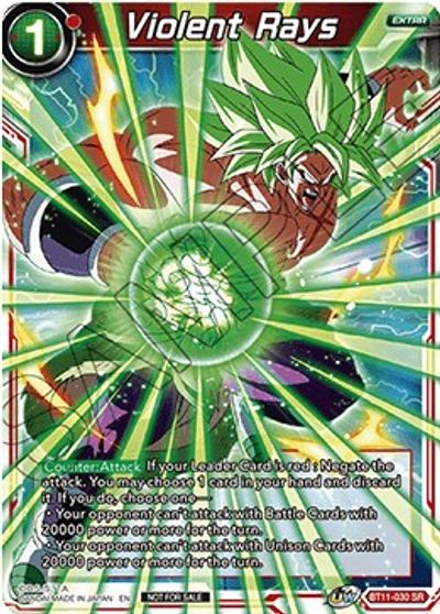 Violent Rays (Tournament Pack) [BT11-030]