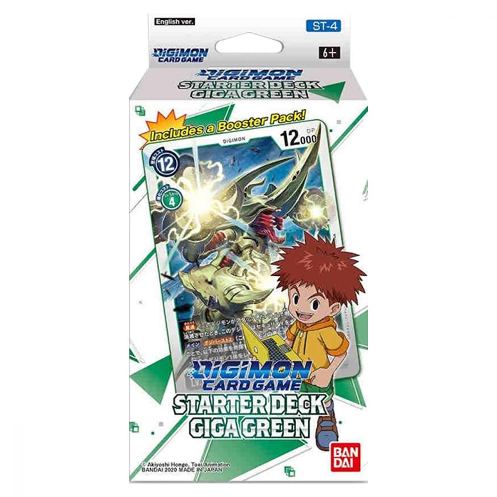 Digimon CCG Starter Deck ST04 Giga Green