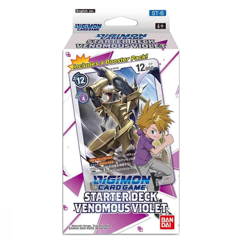 Digimon CCG Starter Deck ST06 Venomous Violet