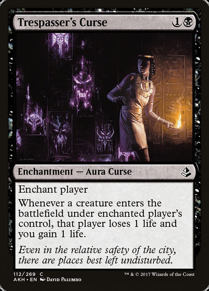 Trespasser's Curse [Amonkhet]