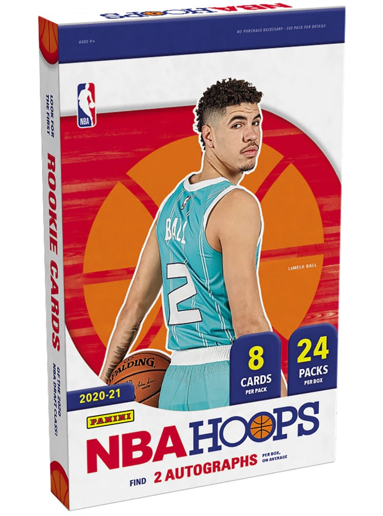 Panini Basketball 2020-21 NBA Hoops Hobby Box