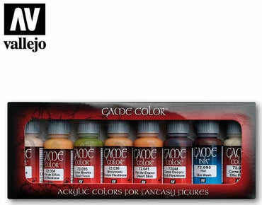 Vallejo: Game Color Set - Leather and Metal