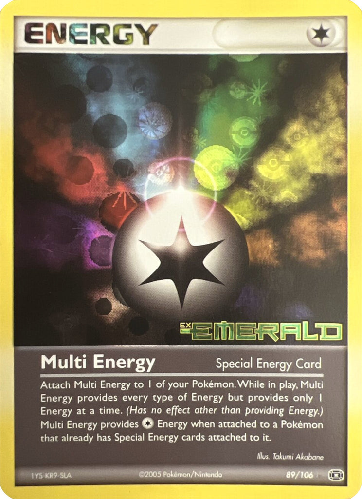 Multi Energy (89/106) (Stamped) [EX: Emerald]