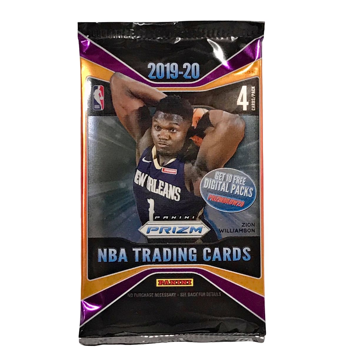 2019-20 Panini Prizm NBA Draft Picks Basketball Fat Pack- Featuring Zion  Williamson 