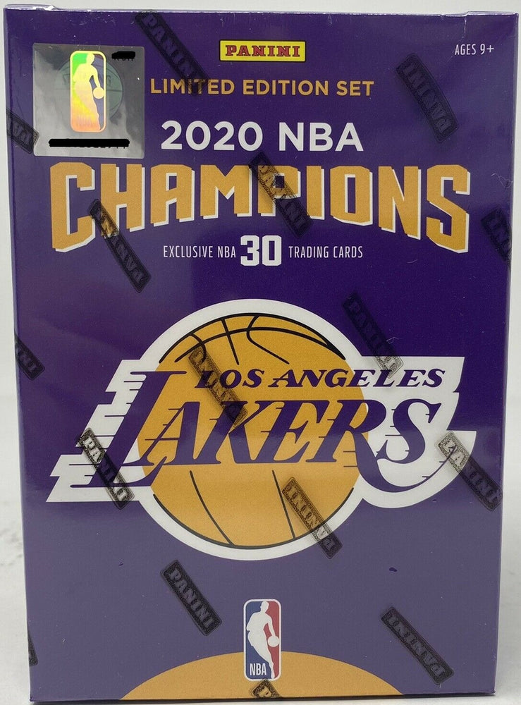 Panini 2020 NBA Champions Lakers Limited Edition Team Set