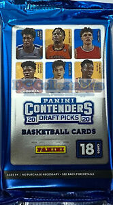 Panini Basketball 2020-21 Contenders Draft Picks Hobby Pack
