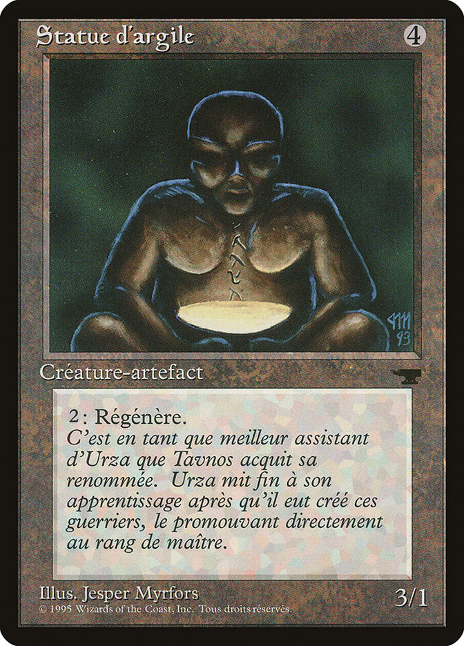 Clay Statue (French) - 
