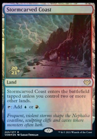 Stormcarved Coast [Innistrad: Crimson Vow Prerelease Promos]