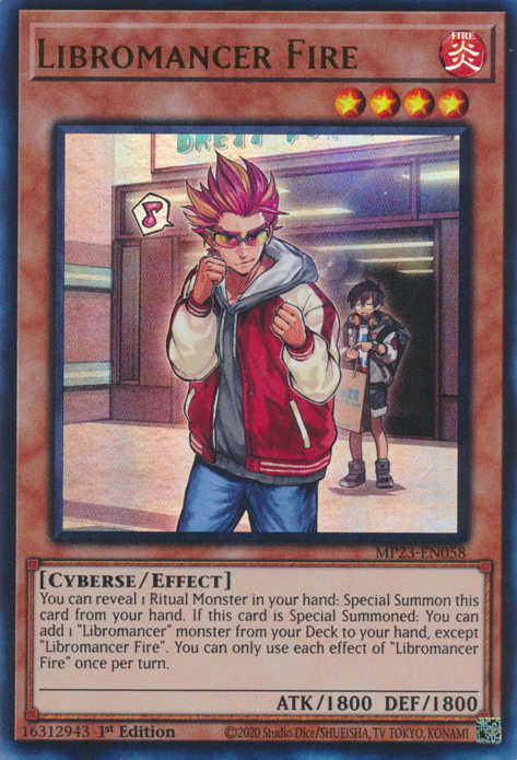 Libromancer Fire [MP23-EN058] Ultra Rare