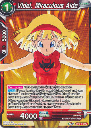 Videl, Miraculous Aide (BT8-010) [Malicious Machinations]