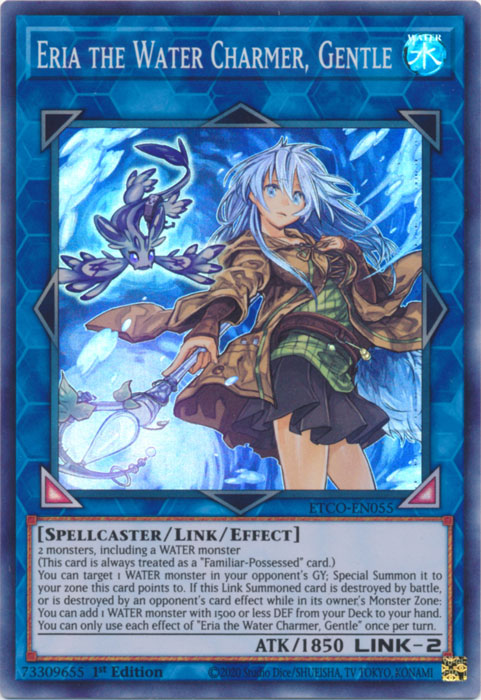 Eria the Water Charmer, Gentle [ETCO-EN055] Super Rare