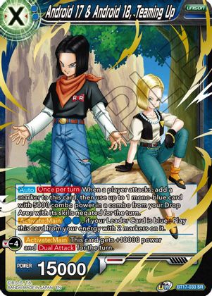 Android 17 & Android 18, Teaming Up (BT17-033) [Ultimate Squad]