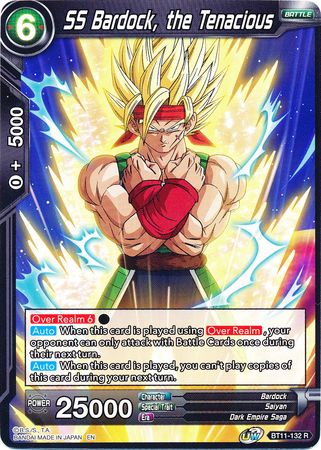 SS Bardock, the Tenacious (BT11-132) [Vermilion Bloodline]