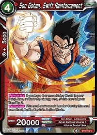 Son Gohan, Swift Reinforcement (BT9-010) [Universal Onslaught Prerelease Promos]