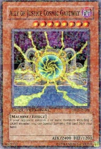guardian yugioh cards Ally of Justice Cosmic Gateway [DT02-EN028] Super Rare