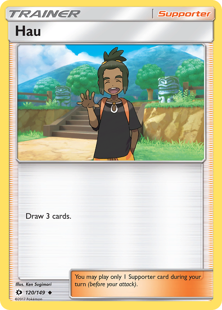 Hau (120/149) [Sun & Moon: Base Set]