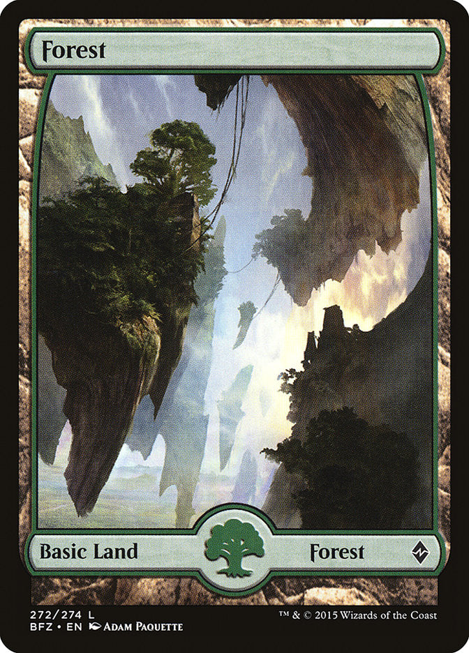 Forest (272) [Battle for Zendikar]