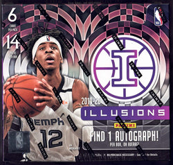 Panini Basketball 2019-20 Illusions Hobby Box