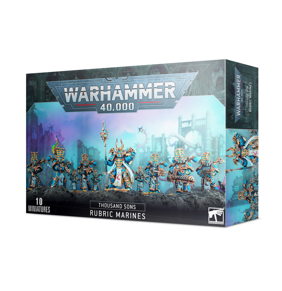 43-35 Warhammer 40K Thousand Sons: Rubric Marines
