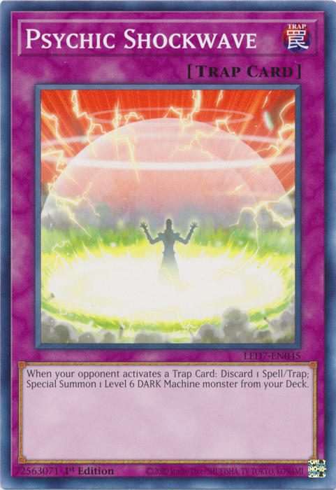 Psychic Shockwave [LED7-EN045] Common