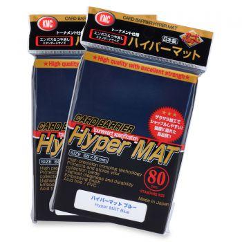 Standard Hyper Mat Sleeves Blue x80