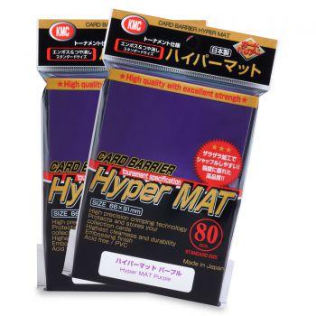 Standard Hyper Mat Sleeves Purple x80