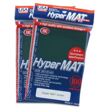 Standard Hyper Mat Sleeves Green x100