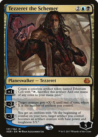 Tezzeret the Schemer [Aether Revolt]