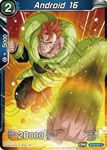 Android 16 (BT20-051) [Power Absorbed]