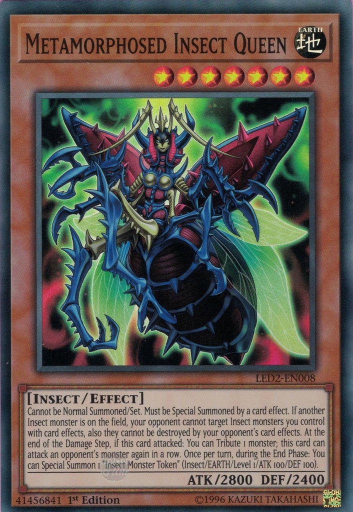 Metamorphosed Insect Queen [LED2-EN008] Super Rare