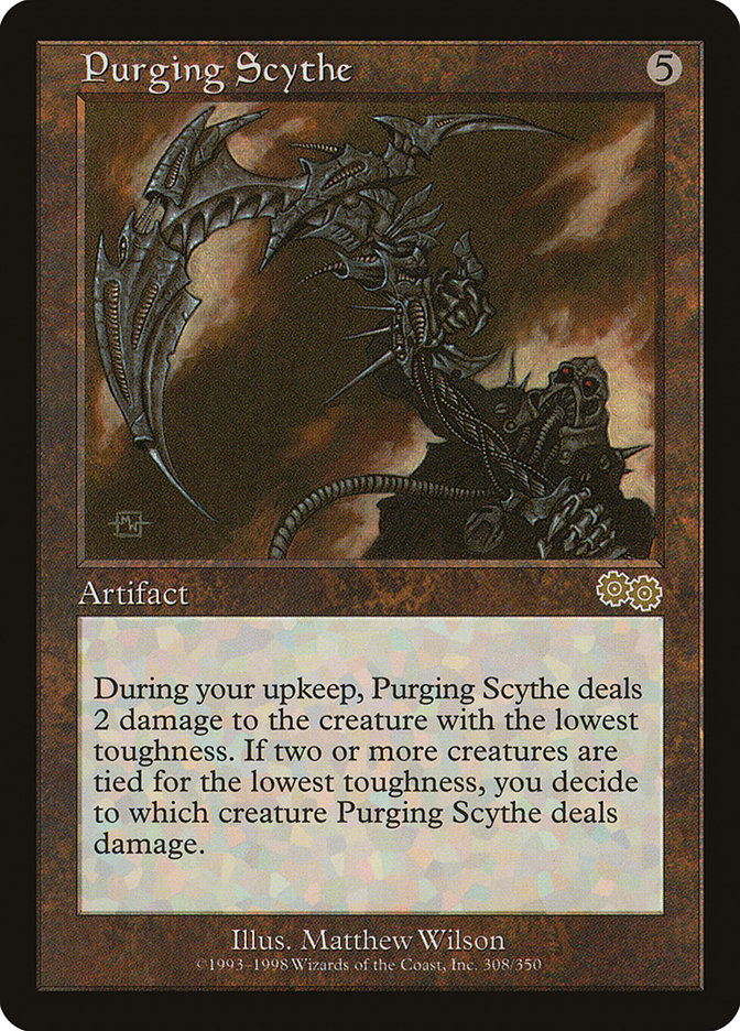 Purging Scythe [Urza's Saga]