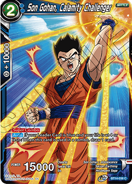 Son Gohan, Calamity Challenger (BT14-038) [Cross Spirits]