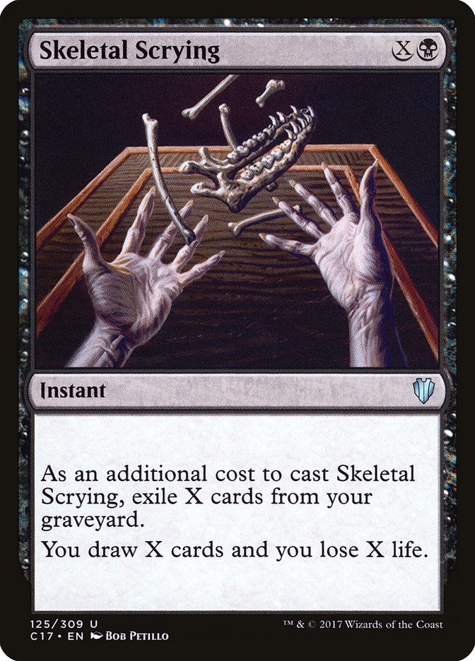 Skeletal Scrying [Commander 2017]