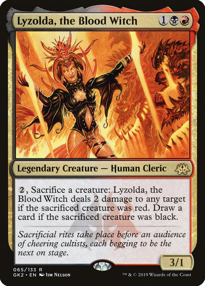 Lyzolda, the Blood Witch [Ravnica Allegiance Guild Kit]