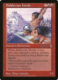 Balduvian Horde (Oversized) [Oversize Cards]