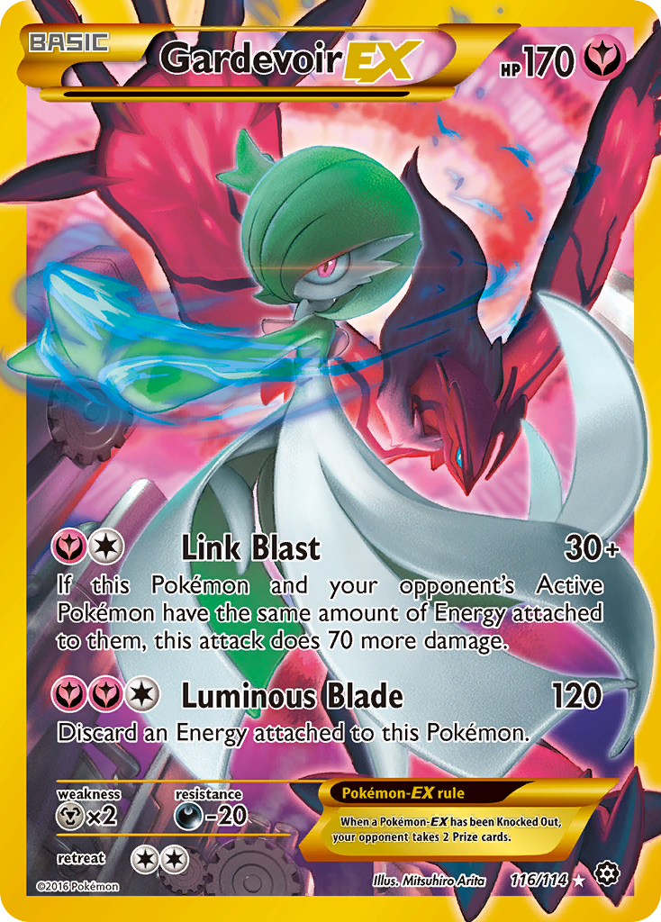 Gardevoir EX (116/114) [XY: Steam Siege]