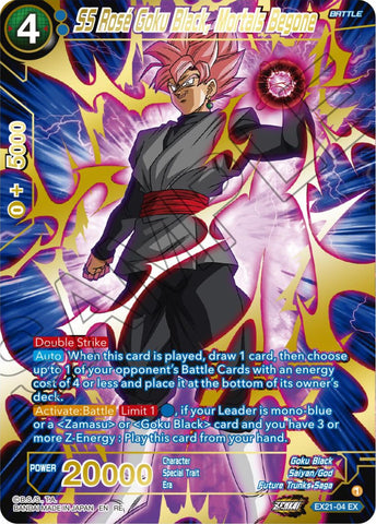 SS Rose Goku Black, Mortals Begone (EX21-04) [Premium Anniversary Box 2023]