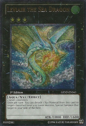 Leviair the Sea Dragon [GENF-EN043] Ultimate Rare