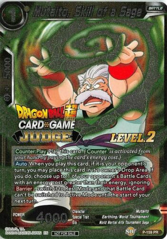 Mutaito, Skill of a Sage (Level 2) (P-159) [Judge Promotion Cards]