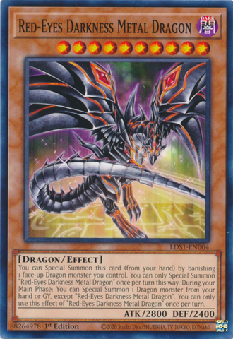 Red-Eyes Darkness Metal Dragon [LDS1-EN004] Common