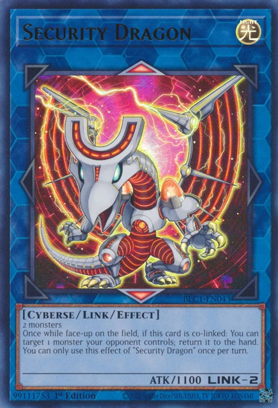 Security Dragon [BLC1-EN043] Ultra Rare