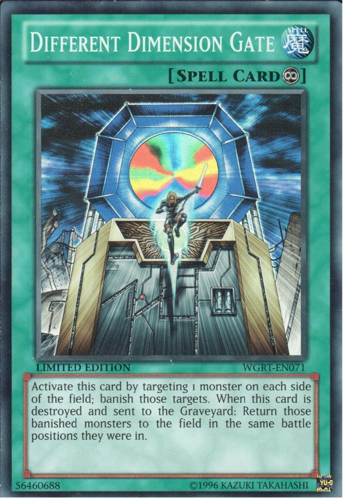 Different Dimension Gate [WGRT-EN071] Super Rare