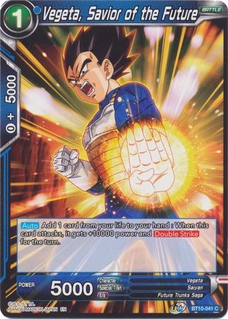 Vegeta, Savior of the Future (BT10-041) [Rise of the Unison Warrior]